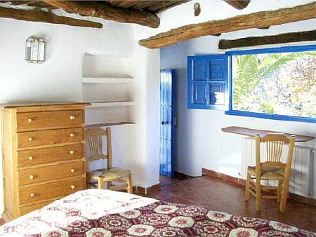 Photo of a single bedroom of casa rural