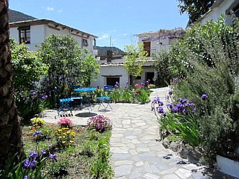 Photo of the inner part of the garden